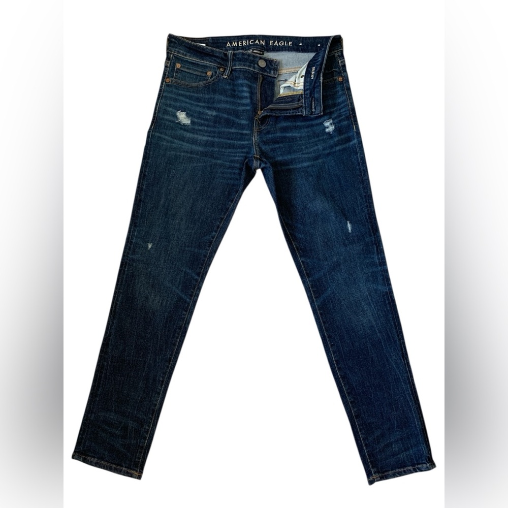 American Eagle Outfitters Dark Blue Skinny Jeans